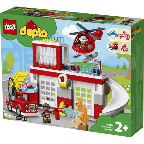 LEGO® Fire Station and Helicopter 10970 Παιχνίδι