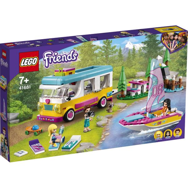 LEGO® Forest Camper Van and Sailboat 41681 Παιχνίδι