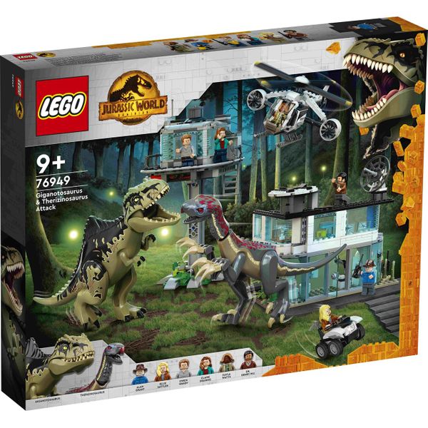 LEGO® Giganotosaurus and Therizinosaurus Attack Παιχνίδι