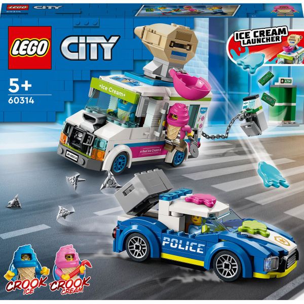 LEGO® Ice Cream Truck PolIce Chase 60314 Παιχνίδι