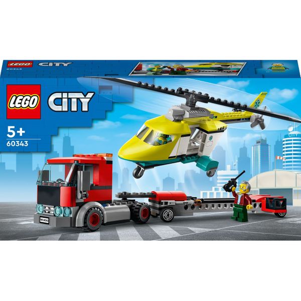 LEGO® Rescue Helicopter Transport 60343 Παιχνίδι