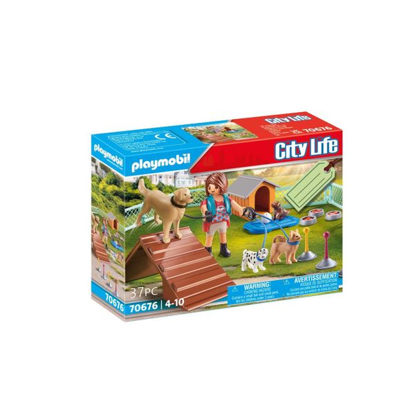 PLAYMOBIL® City Life Εκπαιδεύτρια Σκύλων 70676 Παιχνίδι
