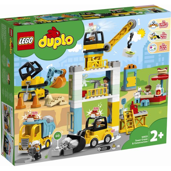 LEGO® Tower Crane and Construction 10933 Παιχνίδι