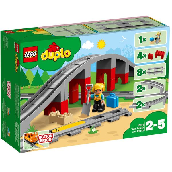 LEGO® Train Bridge And Tracks 10872 Παιχνίδι