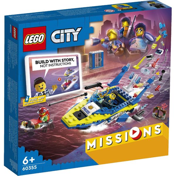 LEGO® Water Police Detective Missions 60355 Παιχνίδι