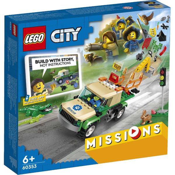 LEGO® Wild Animal Rescue Missions 60353 Παιχνίδι