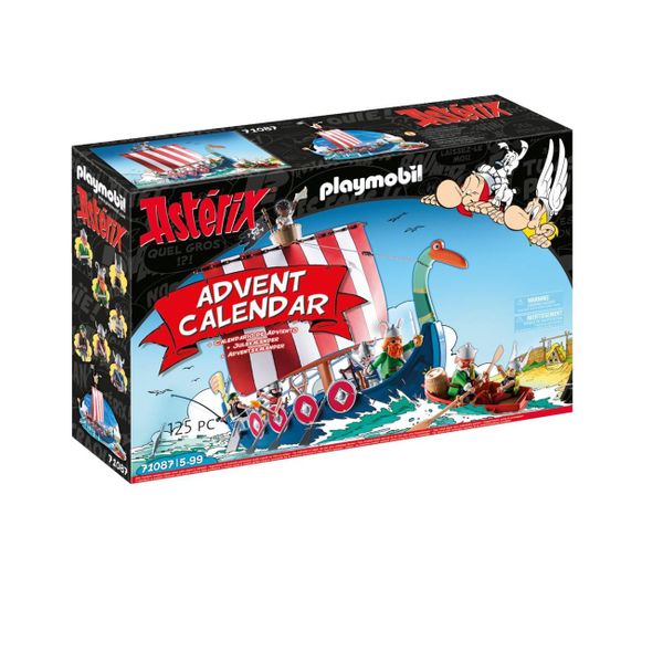 PLAYMOBIL® Asterix Χριστουγεννιάτικο Ημερολόγιο Γαλέρα Πειρατών 71087 Παιχνίδι