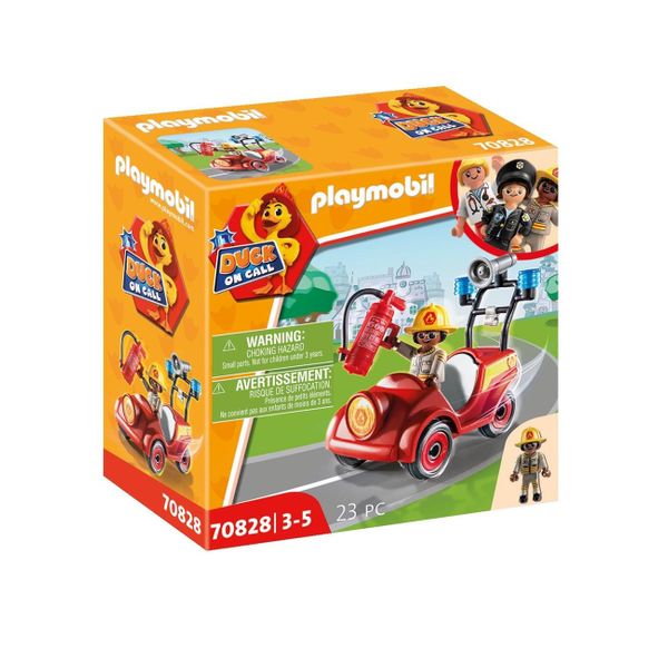PLAYMOBIL® D.O.C Μίνι Όχημα Πυροσβεστικής 70828 Παιχνίδι