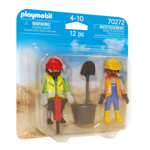 PLAYMOBIL® Duo Pack Εργάτες Οικοδομών 70272 Παιχνίδι
