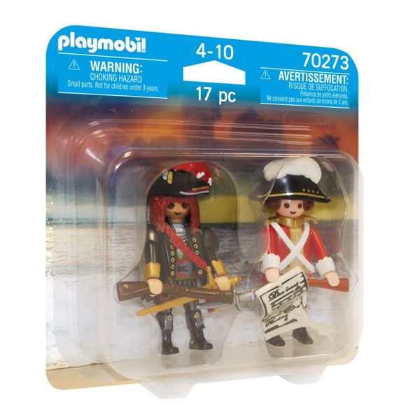 PLAYMOBIL® Duo Pack Πειρατής & Φύλακας 70273 Παιχνίδι