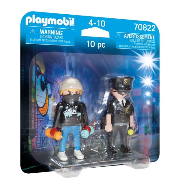 PLAYMOBIL® Duo Pack Αστυνομικός & Καλλιτέχνης 70822 Παιχνίδι