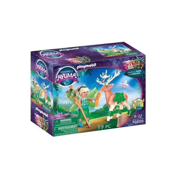 PLAYMOBIL® Ayuma Forest Fairy με Μαγικό Ζωάκι 70806 Παιχνίδι
