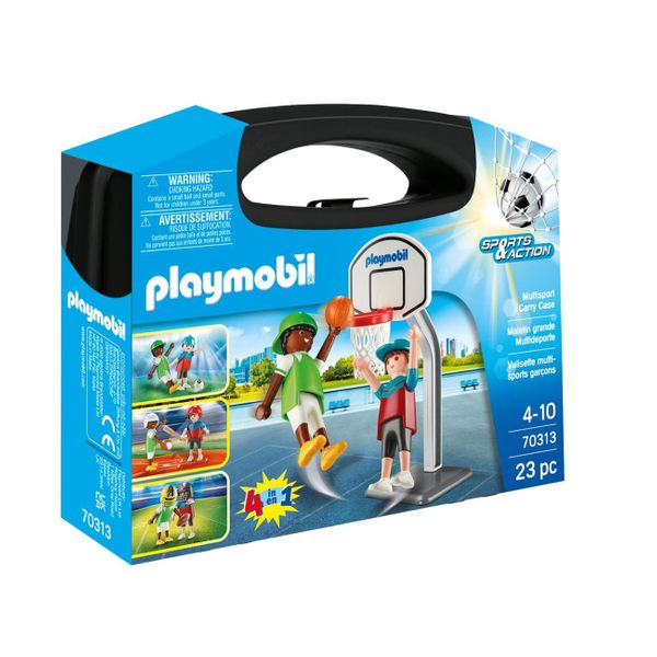 PLAYMOBIL® Sports & Action Maxi Βαλιτσάκι Multisport 70313 Παιχνίδι