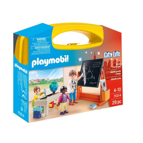 PLAYMOBIL® City Life Maxi Βαλιτσάκι Σχολική Τάξη 70314 Παιχνίδι