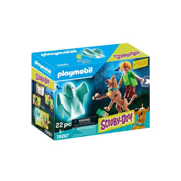 PLAYMOBIL® Scooby-Doo Ο Σκούμπι & ο Σάγκι με ένα Φάντασμα 70287 Παιχνίδι