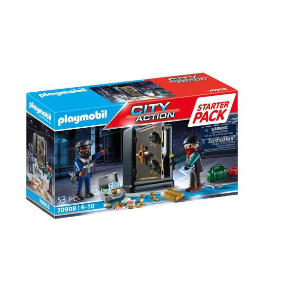 PLAYMOBIL® City Action Σύλληψη Διαρρήκτη Χρηματοκιβωτίου 70908 Παιχνίδι