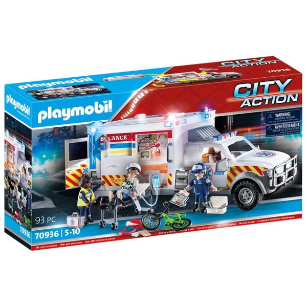 PLAYMOBIL® City Action Όχημα Πρώτων Βοηθειών 70936 Παιχνίδι