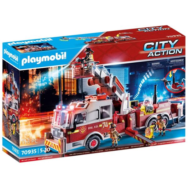 PLAYMOBIL® Us Tower Ld Πυροσβεστικό 70935 Παιχνίδι
