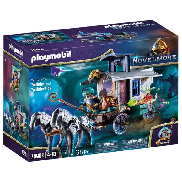 PLAYMOBIL® Novelmore Violet Vale Εμπορική Άμαξα 70903 Παιχνίδι