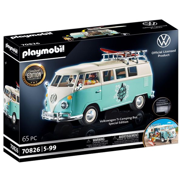 PLAYMOBIL® Volkswagen T1 Camping Bus Special Edition 70826 Παιχνίδι