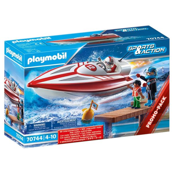 PLAYMOBIL® Sports & Action Ταχύπλοο Σκάφος 70744 Παιχνίδι