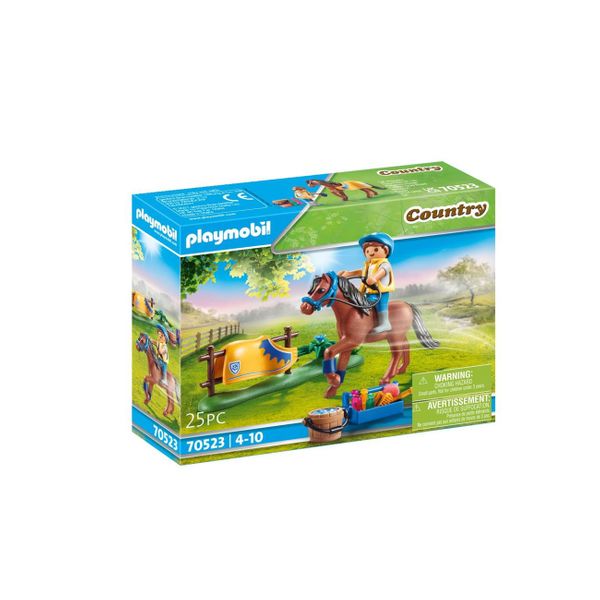 PLAYMOBIL® Country Αναβάτης με Welsh Πόνυ 70523 Παιχνίδι