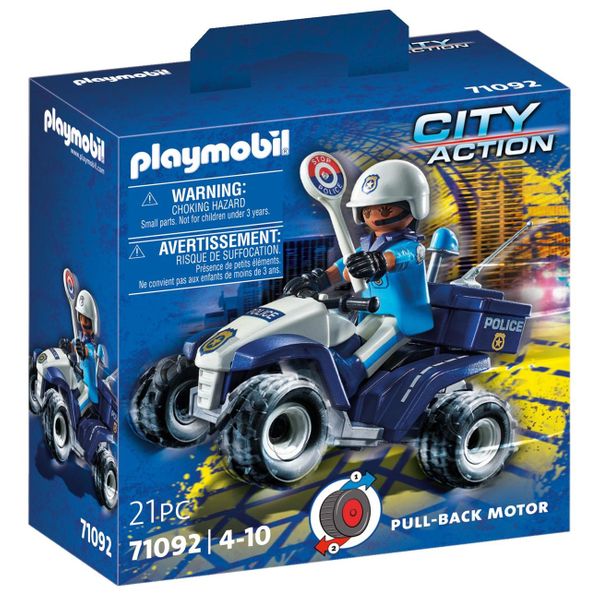 PLAYMOBIL® City Action Police Quad 71092 Παιχνίδι