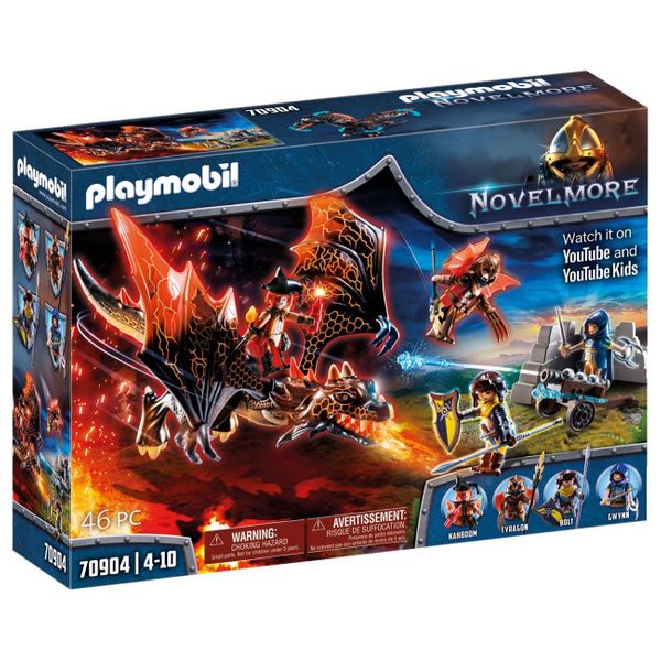 PLAYMOBIL® Novelmore Δρακο-Επίθεση στο Novelmore 70904 Παιχνίδι