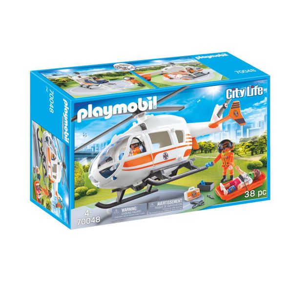 PLAYMOBIL® City Life Ελικόπτερο Διάσωσης 70048 Παιχνίδι