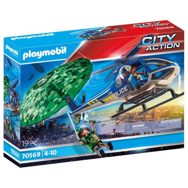PLAYMOBIL® City Action Εναέρια Αστυνομική Καταδίωξη 70569 Παιχνίδι