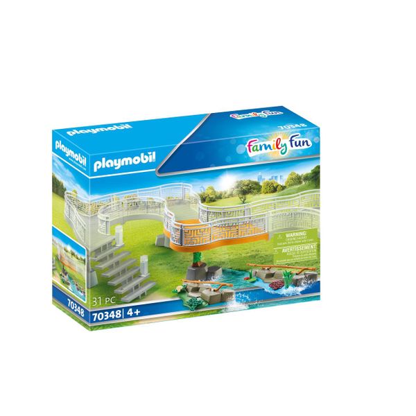PLAYMOBIL® Family Fun Επέκταση Εξέδρας Μεγάλου Ζωολογικού Κήπου 70348 Παιχνίδι