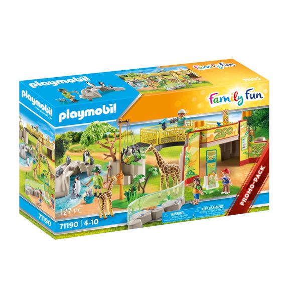 PLAYMOBIL® Family Fun Ζωολογικός Κήπος 71190 Παιχνίδι