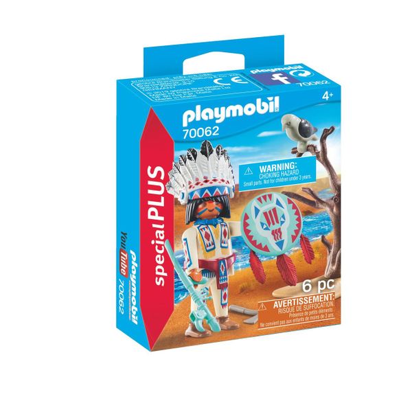 PLAYMOBIL® Special Plus Ινδιάνος Αρχηγός 70062 Παιχνίδι