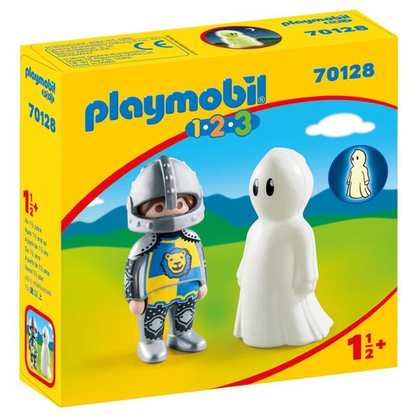 PLAYMOBIL® 1-2-3 Ιππότης με Φάντασμα 70128 Παιχνίδι