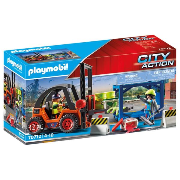 PLAYMOBIL® City Action Κλαρκ Εμπορευμάτων 70772 Παιχνίδι