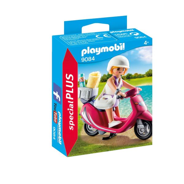 PLAYMOBIL® Special Plus Κοπέλα με Σκούτερ 9084 Παιχνίδι