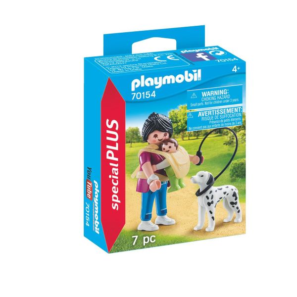 PLAYMOBIL® Special Plus Μαμά με Μωρό & Σκύλο 70154 Παιχνίδι