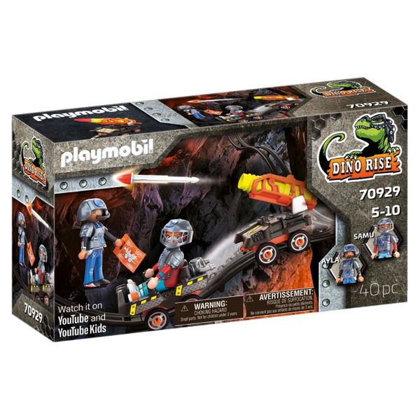 PLAYMOBIL® Dino Rise Μεταφορά Πυραύλων 70929 Παιχνίδι