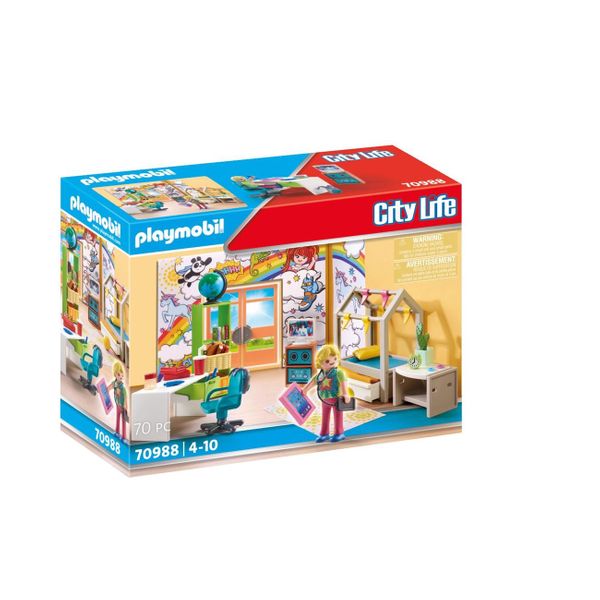 PLAYMOBIL® City Life Μοντέρνο Εφηβικό Δωμάτιο 70988 Παιχνίδι