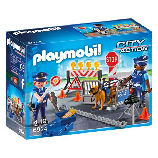 PLAYMOBIL® City Action Οδόφραγμα Αστυνομίας 6924 Παιχνίδι