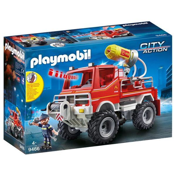 PLAYMOBIL® City Action Όχημα Πυροσβεστικής με Τροχαλία 9466 Παιχνίδι 3209025