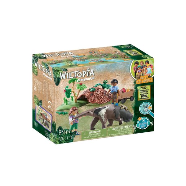 PLAYMOBIL® Wiltopia Παιδιά Φροντιστές Ζώων & Μυρμηγκοφάγος 71012 Παιχνίδι
