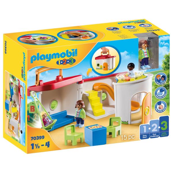 PLAYMOBIL® 1-2-3 Παιδικός Σταθμός Βαλιτσάκι 70399 Παιχνίδι