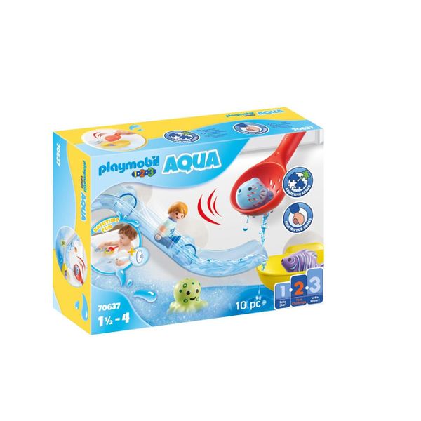 PLAYMOBIL® 1-2-3 Aqua Τα Ζωάκια της Θάλασσας 70637 Παιχνίδι