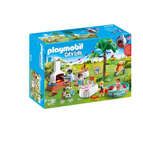 PLAYMOBIL® City Life Πάρτι στον Κήπο με Μπάρμπεκιου 9272 Παιχνίδι