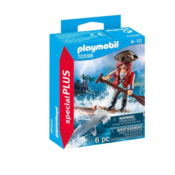PLAYMOBIL® Special Plus Πειρατής & Καρχαρίας 70598 Παιχνίδι
