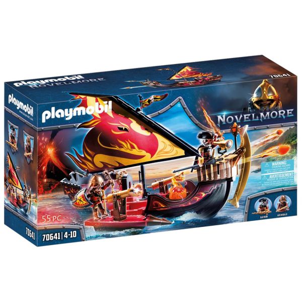 PLAYMOBIL® PLAYMOBIL® Novelmore Πλοίο της Φωτιάς του Burnham 70641 Παιχνίδι