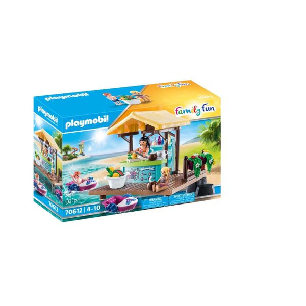 PLAYMOBIL® Family Fun Πλωτό Μπαρ & Παραθεριστές 70612 Παιχνίδι