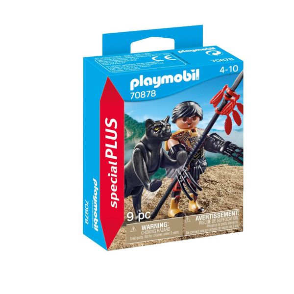 PLAYMOBIL® Special Plus Πολεμιστής με Μαύρο Πάνθηρα 70878 Παιχνίδι