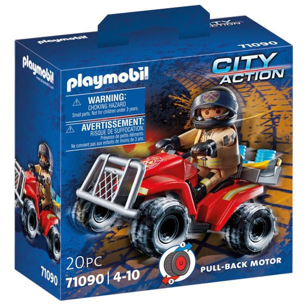 PLAYMOBIL® City Action Πυροσβέστης με Γουρούνα 4x4 71090 Παιχνίδι